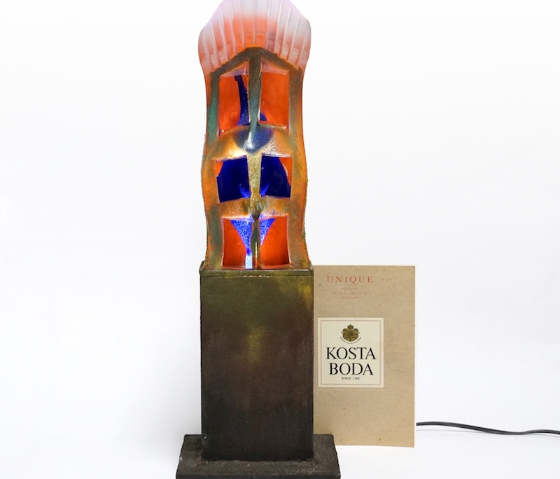 Kosta Boda Light Sculpture by Kjell Engman