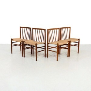 Vintage Jørgen Bækmark J80 Dining Chairs for FDB Møbler