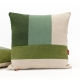 Geometric color block pillow handmade by EllaOsix
