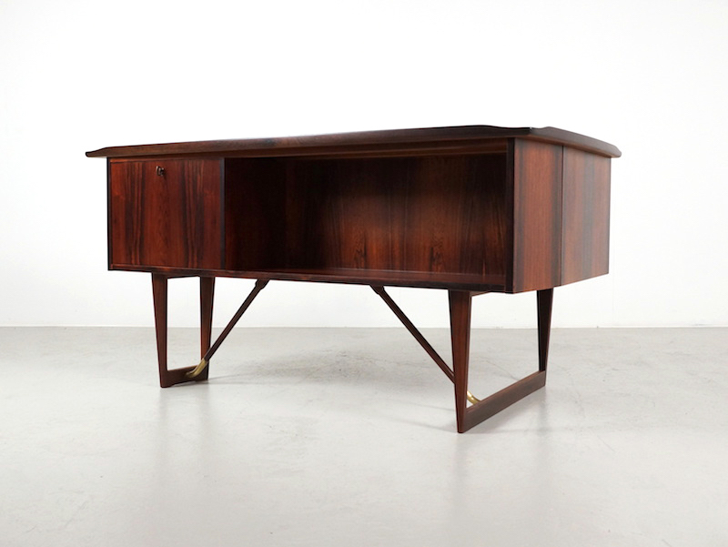 Danish Rosewood Desk by Peter Løvig Nielsen, 1967