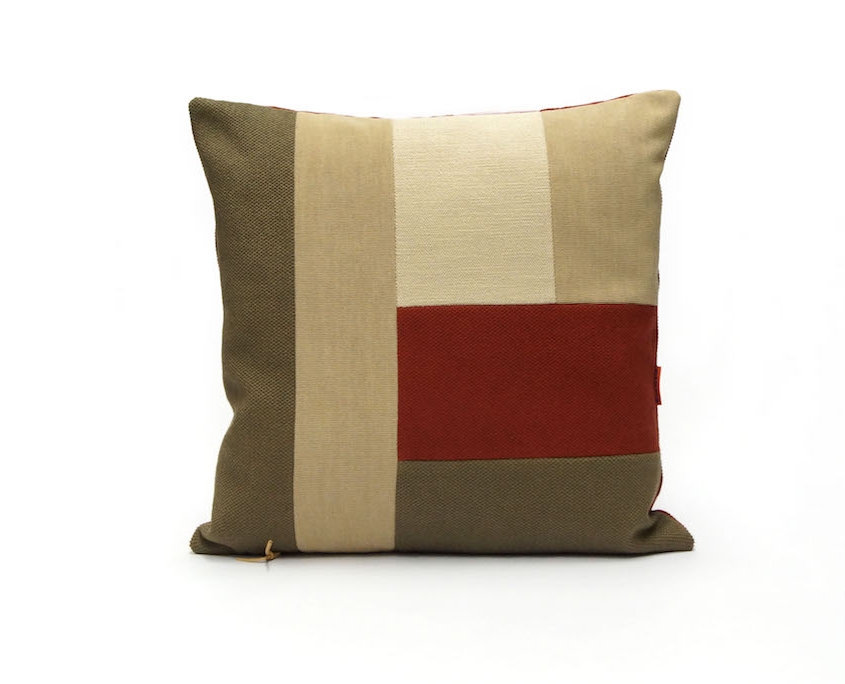 Modern Patchwork Cushion by EllaOsix