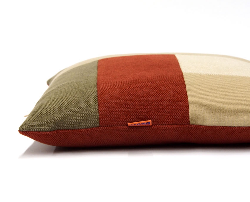 Modern Patchwork Cushion by EllaOsix