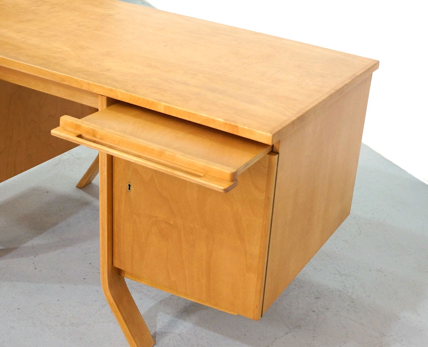 1950s Pastoe Birch Series EB04 Desk by Cees Braakman