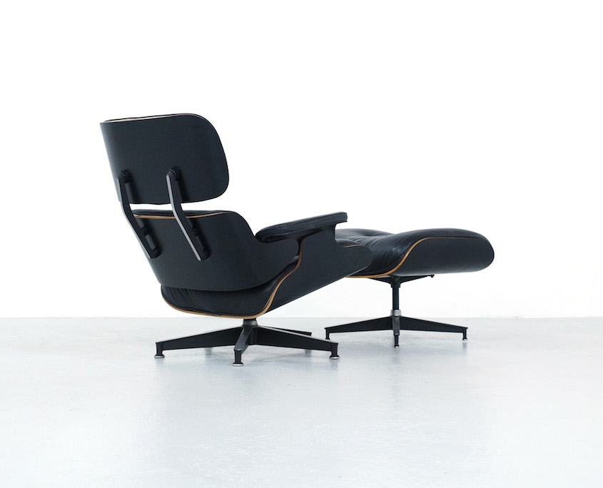 1980s Eames Lounge Chair and Ottoman for Herman Miller