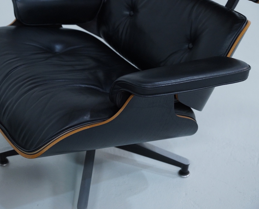 1980s Eames Lounge Chair and Ottoman for Herman Miller