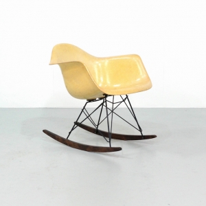 Eames Fiberglass Rope Edge Chair for Herman Miller