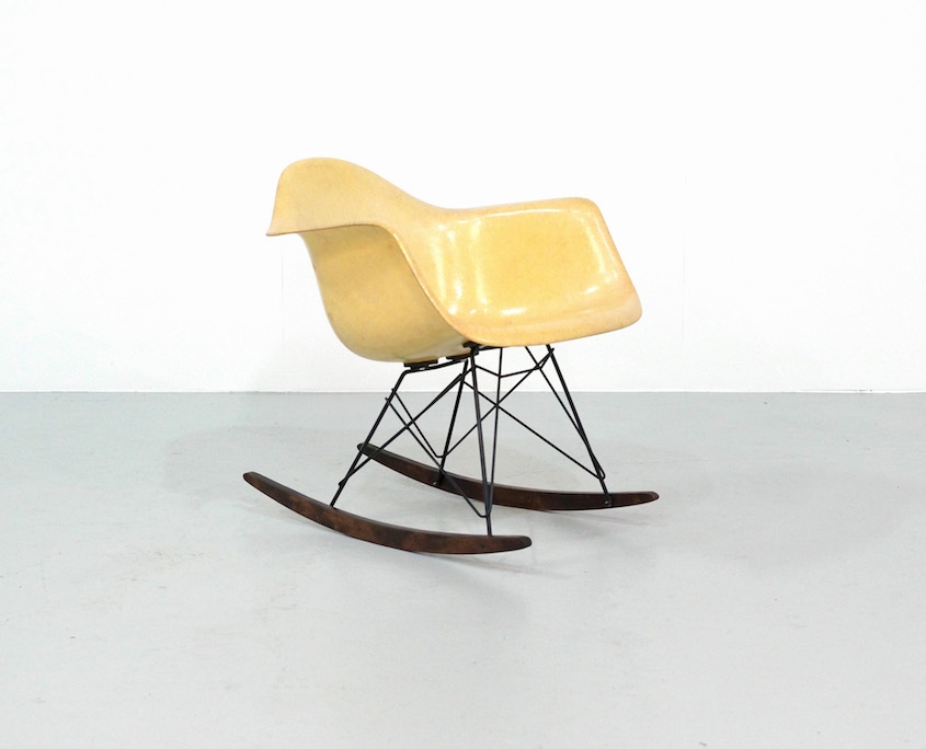 Eames Fiberglass Rope Edge Chair for Herman Miller