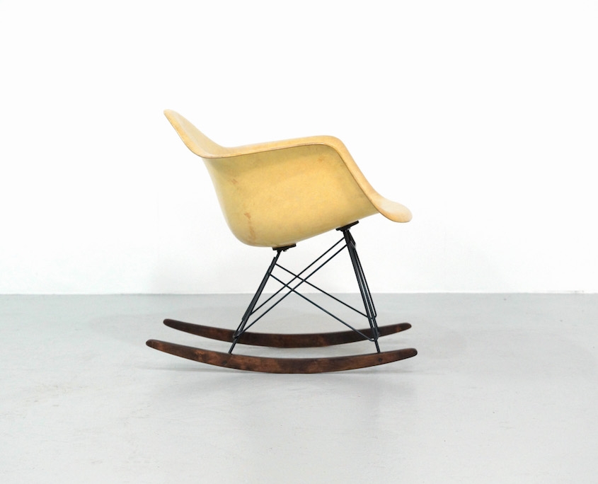 Eames Fiberglass Rope Edge Chair for Herman Miller