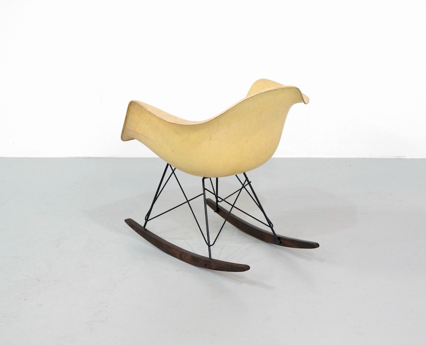 Eames Fiberglass Rope Edge Chair for Herman Miller