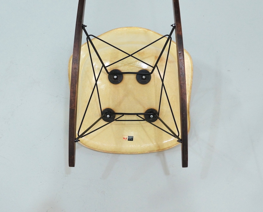 Eames Fiberglass Rope Edge Chair for Herman Miller