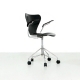 1980s Swivel Desk Chair by Arne Jacobsen mod. 3217