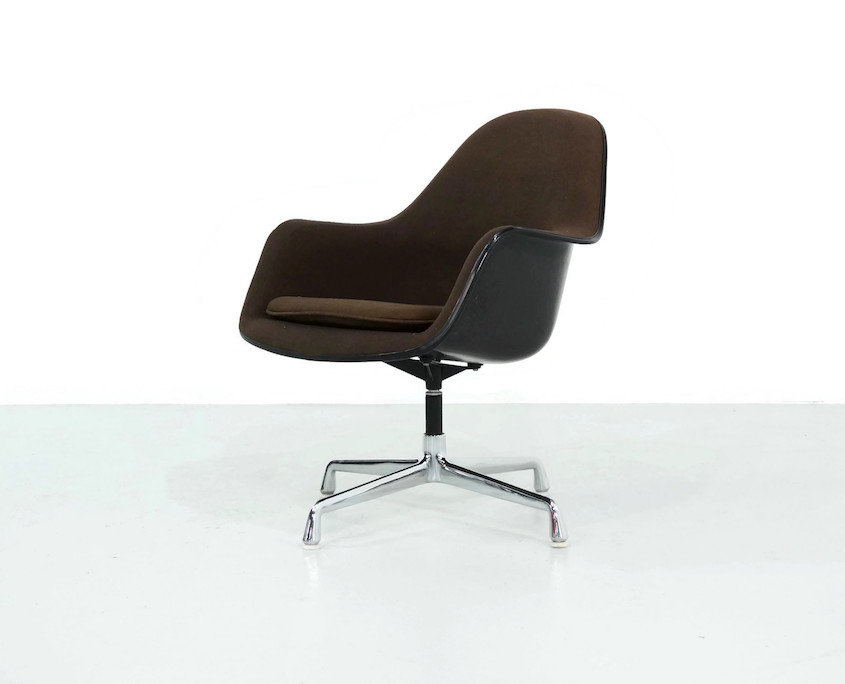 Vintage Eames Loose Cushion Chair for Herman Miller