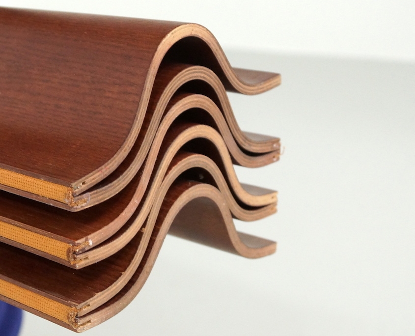 Vintage Plywood Eames FSW-6 Folding Screen by Herman Miller