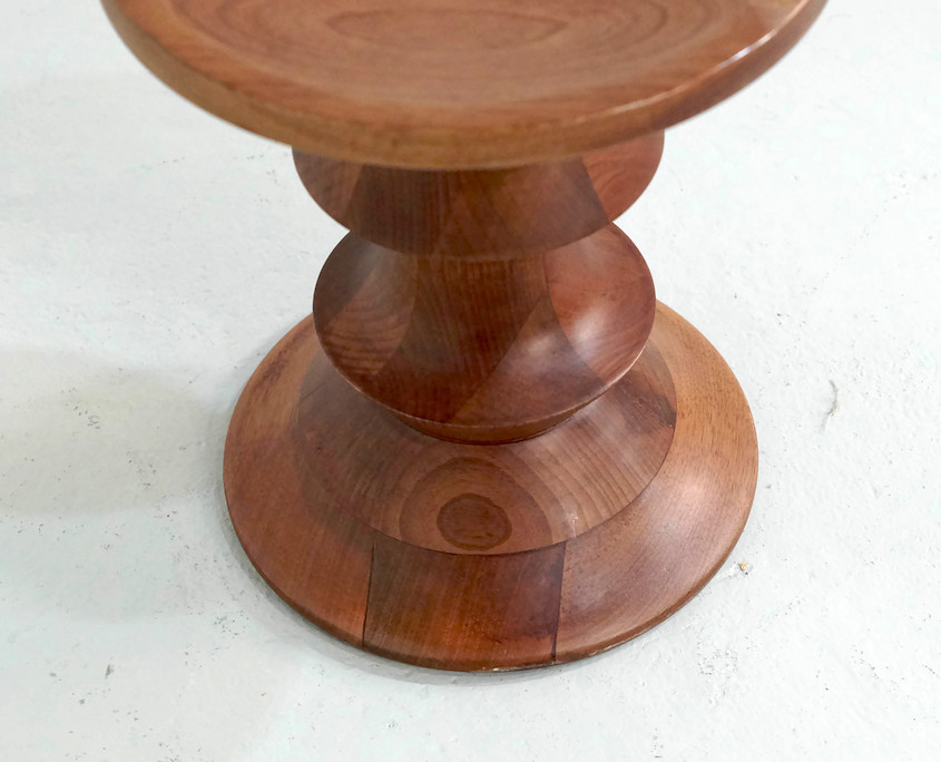 Walnut Eames Time Life Stool by Herman Miller