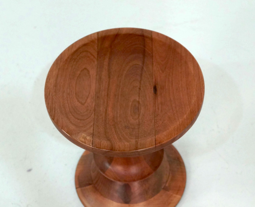 Walnut Eames Time Life Stool by Herman Miller