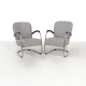 Pair 1930s Tubular Lounge Chairs by Paul Schuitema