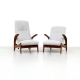 Kameleon Design ~ Pair Gimson & Slater Lounge Chairs by Rolf Rastad and Adolf Relling