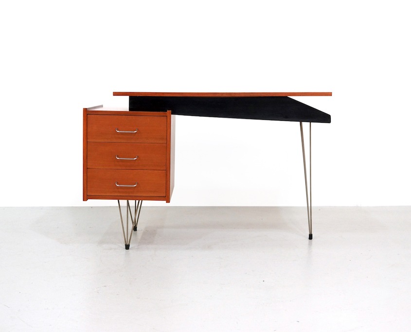 Vintage Pastoe Hairpin Desk by Cees Braakman