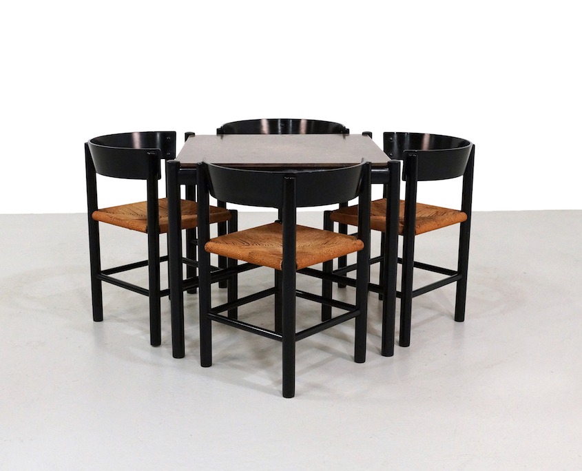 Dining Set by Mogens Lassen for Fritz Hansen 1964