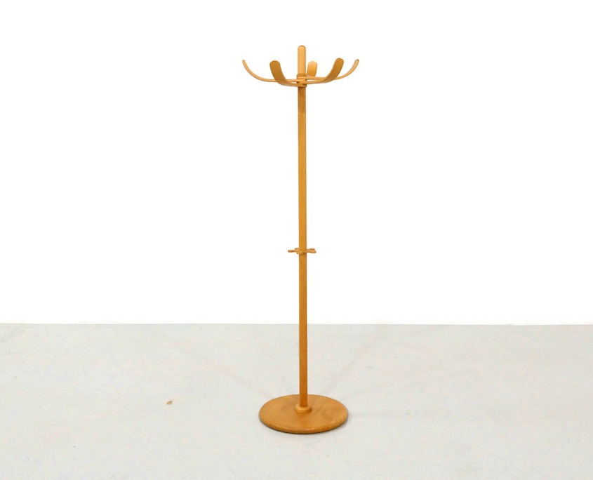 Beech Coat Rack by Aksel Kjersgaard for Odder Møbler, 1970s