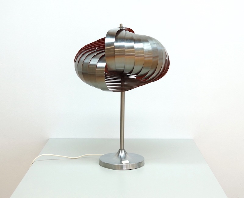 Spiral Table Lamp by Henri Mathieu for Lyfa
