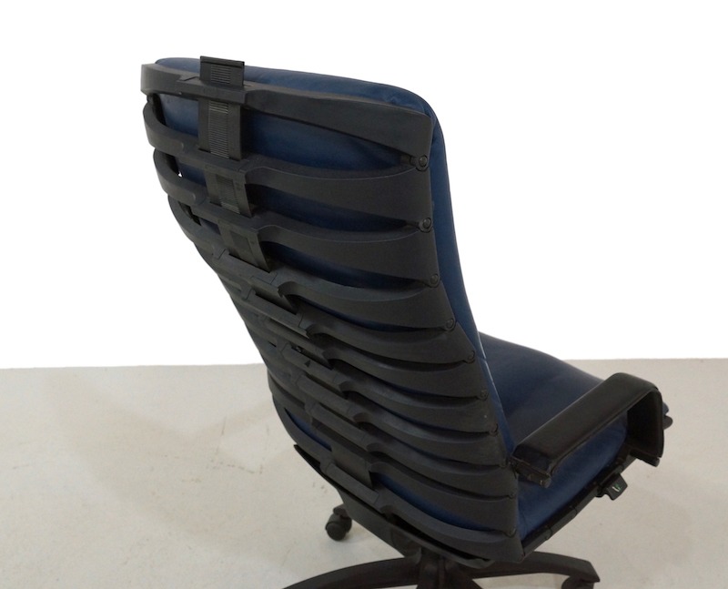 Blue Antropovarius Office Chair by Ferdinand A. Porsche for Poltrona Frau