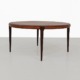 Round Rosewood Coffee Table by Johannes Andersen for Silkeborg
