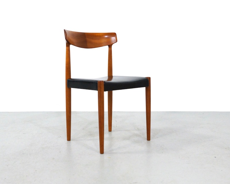 Vintage Teak Dining Chairs Design Knud Faerch for Bovenkamp, set of 4