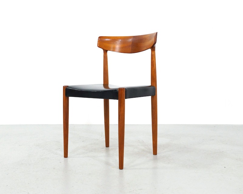 Vintage Teak Dining Chairs Design Knud Faerch for Bovenkamp, set of 4