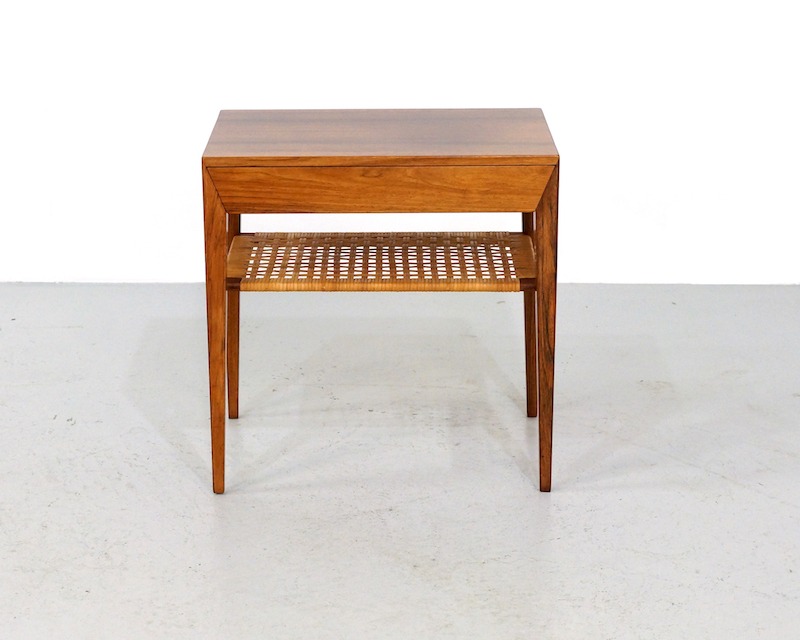 Rosewood Bedside Table by Severin Hansen for Haslev