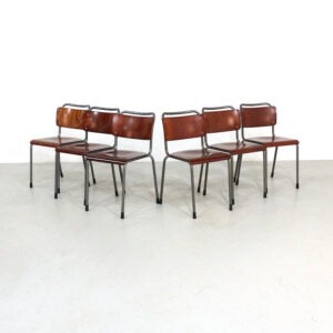 Vintage Gispen 106 Chairs TU Delft