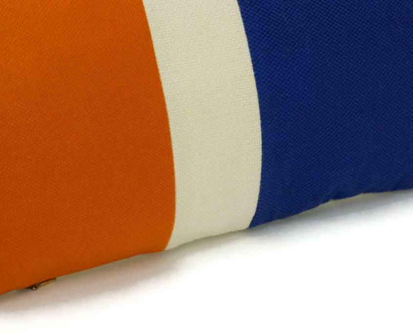 Modern colorblock pillow by EllaOsix