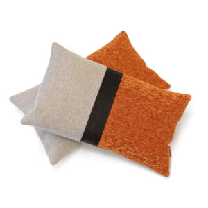 Modern lumbar colorblock pillow cover by EllaOsix