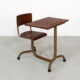 Jean Prouvé Style Monoblock School Desk