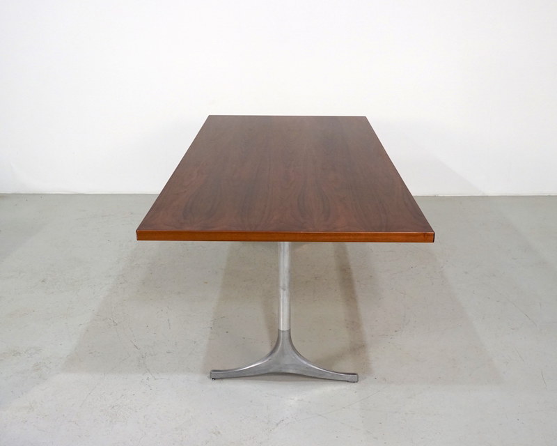 Teak dining table by George Nelson for Herman Miller