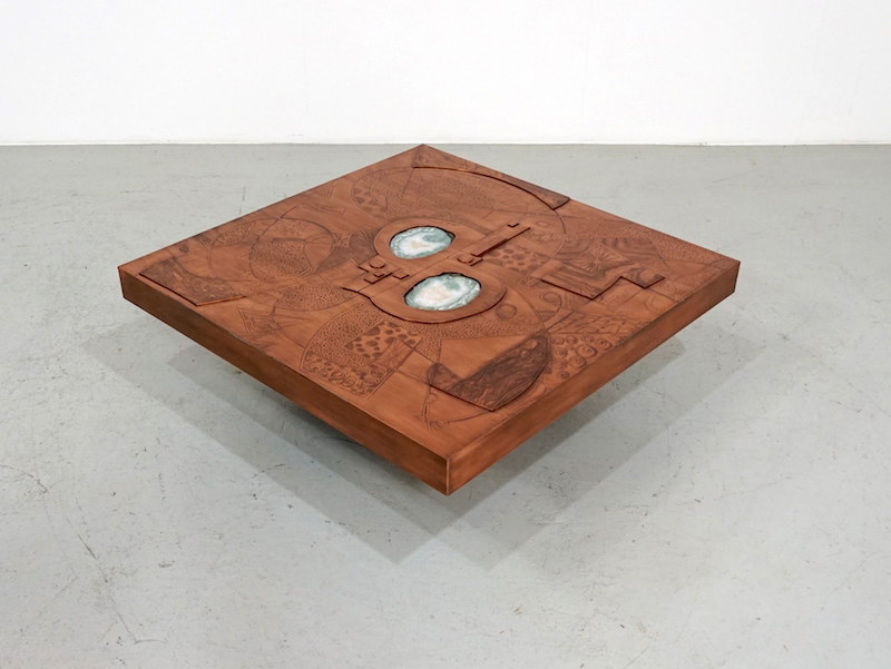 Copper Coffee Table by Felix de Boussy for Studio Belgali