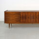 Mid-Century sideboard in high gloss rosewood