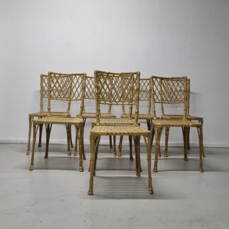 Garden chairs 1960 gold